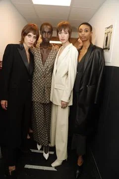  Each X Other backstage at Paris Fashion Week Autumn Winter 2019 Each X Ot... Stock Photos