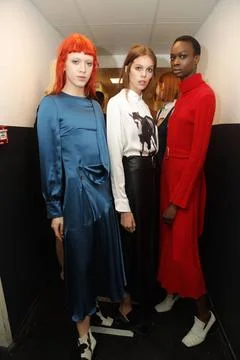  Each X Other backstage at Paris Fashion Week Autumn Winter 2019 Each X Ot... Stock Photos