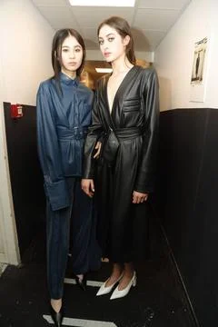  Each X Other backstage at Paris Fashion Week Autumn Winter 2019 Each X Ot... 스톡 사진