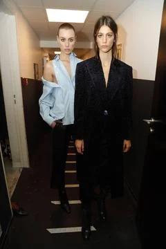  Each X Other backstage at Paris Fashion Week Autumn Winter 2019 Each X Ot... Stock Photos