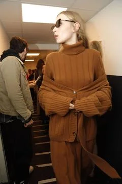  Each X Other backstage at Paris Fashion Week Autumn Winter 2019 Each X Ot... Foto stock