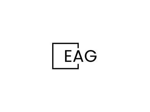EAG letter initial logo design vector illustration Stock Illustration
