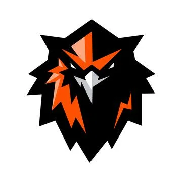Eagle athletic club vector logo Stock Illustration