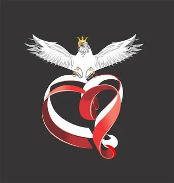 Eagle background, Stock Illustration