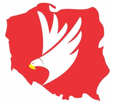 Eagle background Stock Illustration