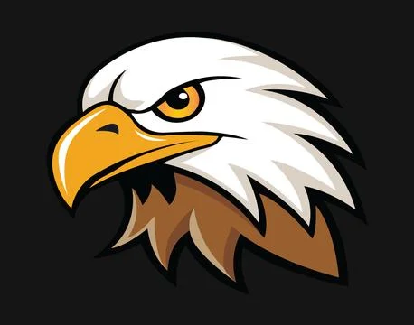 Eagle bird, Eagle logo, logo design, vector logo, eps, vector art Illustrazione stock