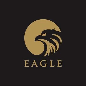Eagle Bird logo design vector concept, Bird logo template Stock Illustration