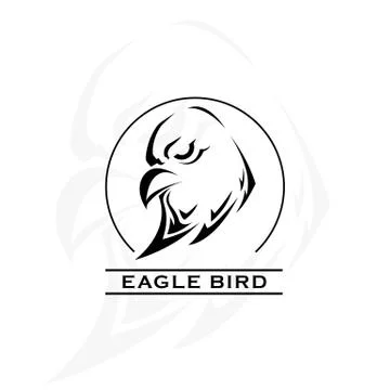 EAGLE BIRD LOGO Stock Illustration
