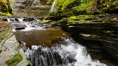 Eagle Cliff Falls Stock Footage 77840906