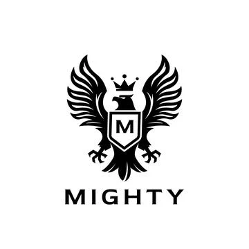 Eagle Crest Logo Stock Illustration