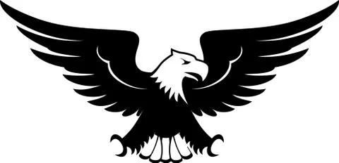 Eagle design isolated Stock Illustration