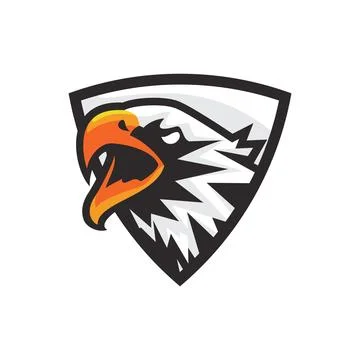 Eagle esport Logo Stock Illustration
