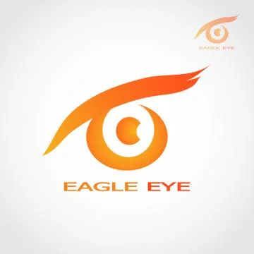 EAGLE EYE LOGO 4 Stock Illustration