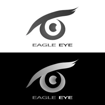 EAGLE EYE LOGO 5 Stock Illustration