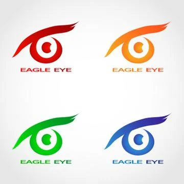 EAGLE EYE LOGO 6 Stock Illustration