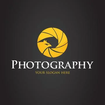 Eagle eye logo template design 스톡 일러스트