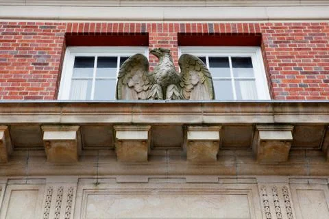 Eagle facade Stock Photos