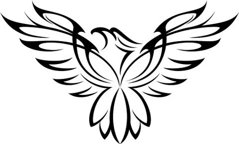 Eagle Face Stock Illustration