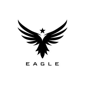 Eagle Falcon Logo Stock Illustration