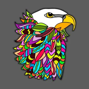 Eagle freedom Stock Illustration