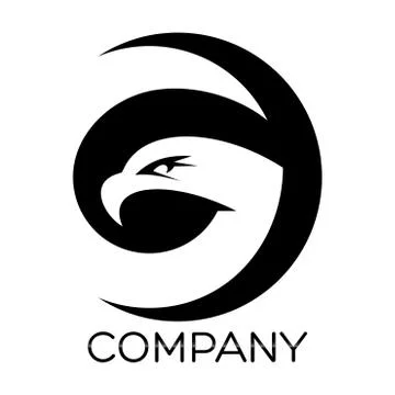 Eagle G letter logo Stock Illustration