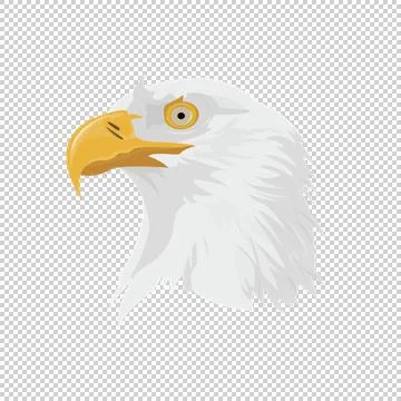 Eagle head 1 Stock Illustration