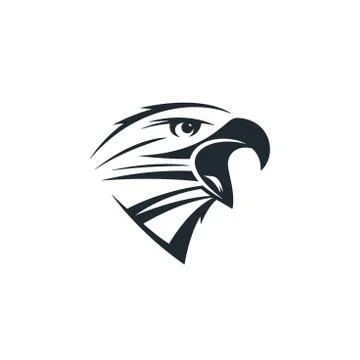 Eagle head icon Stock Illustration