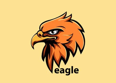 Eagle head Stock Illustration