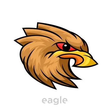 Eagle head Stock Illustration