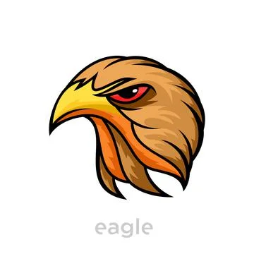 Eagle head Stock Illustration