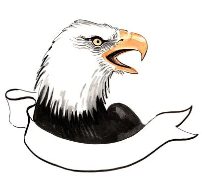 Eagle head Stock Illustration