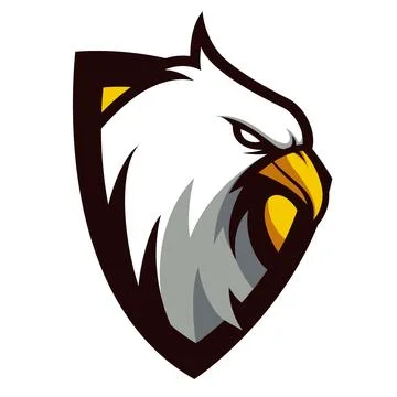 Eagle head logo concept vector illustration Stock Illustration