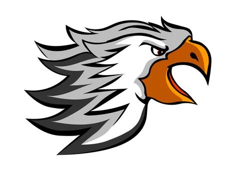 Eagle head logo icon Stock Illustration