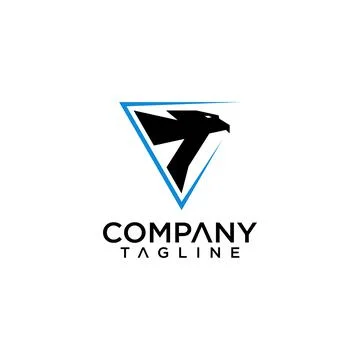 Eagle head logo Stock Illustration