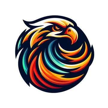 Eagle head logo vector Stock Illustration