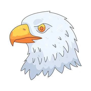Eagle head symbol Stock Illustration