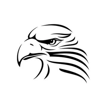 Eagle head vector image Stock Illustration