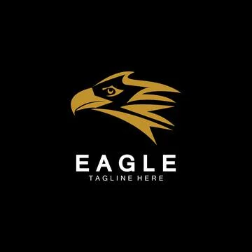 Eagle icon logo design vector template Stock Illustration