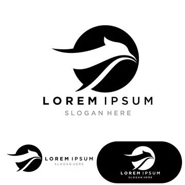 Eagle icon logo design vector template Stock Illustration