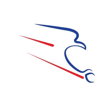 Eagle icon vector illustration concept design 스톡 일러스트