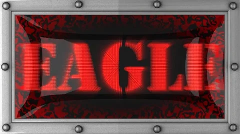 Eagle on led Видео 8703729