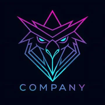 Eagle logo for company Stock Illustration