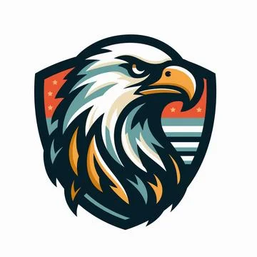 Eagle logo design template Stock Illustration