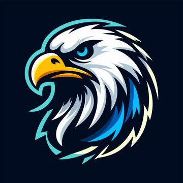 Eagle logo design template Stock Illustration