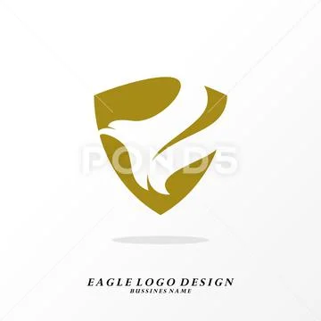 Simple Eagle Vector