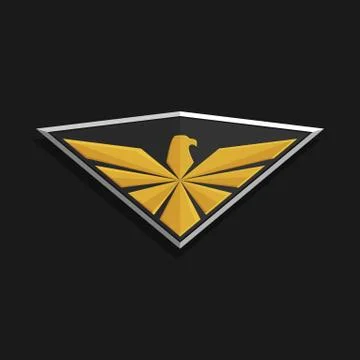Eagle Logo Icon Design Stock Illustration