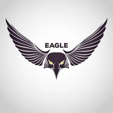 Eagle logo Stock Illustration