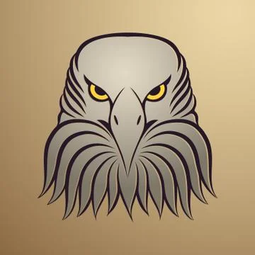 Eagle logo Illustrazione stock