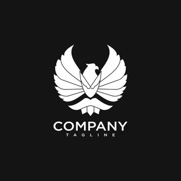 Eagle logo Illustrazione stock