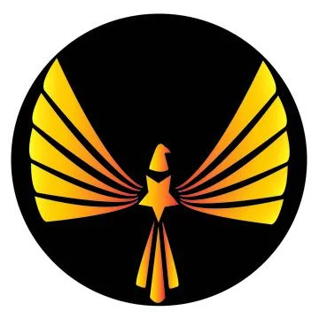 Eagle logo Foto stock